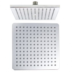 200mm 8 inch ABS Square Chrome Rainfall Shower Head  200mm 8 inch ABS Square Chrome Rainfall Shower Head